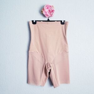 Honeylove Superpower Short Compression Shapewear in tan